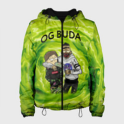 Куртка с капюшоном женская Репер - OG Buda, цвет: 3D-черный