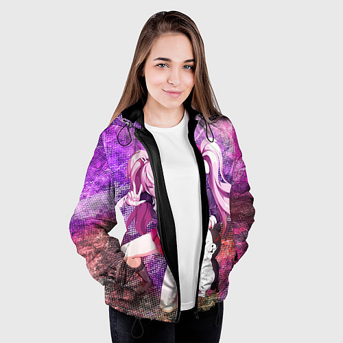 Женская куртка Джунко Эношима / 3D-Черный – фото 3