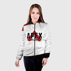 Куртка с капюшоном женская APEX LEGENDS, цвет: 3D-черный — фото 2