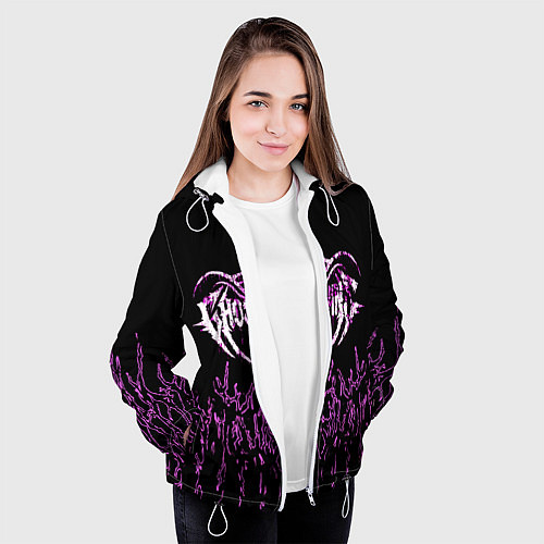 Женская куртка GHOSTEMANE / 3D-Белый – фото 3