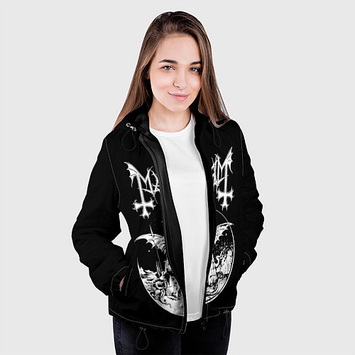 Женская куртка Mayhem / 3D-Черный – фото 3
