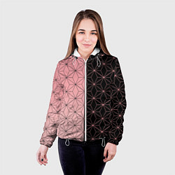 Куртка с капюшоном женская КОСТЮМ НЕЗУКО NEZUKO, цвет: 3D-белый — фото 2