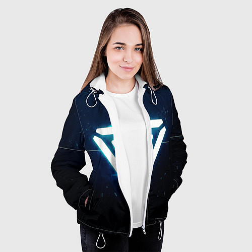 Женская куртка Project / 3D-Белый – фото 3