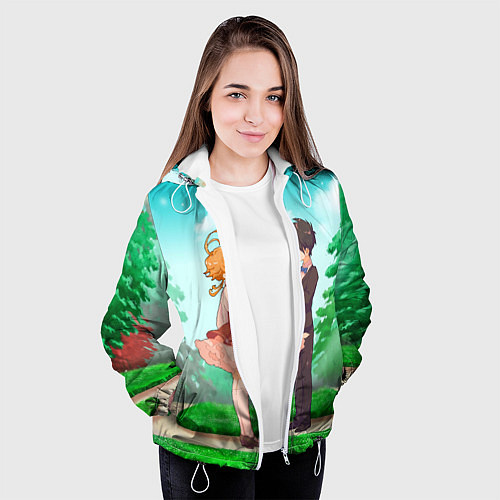 Женская куртка Обещанный Неверленд / 3D-Белый – фото 3