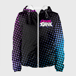 Куртка с капюшоном женская Friday Night Funkin, цвет: 3D-белый