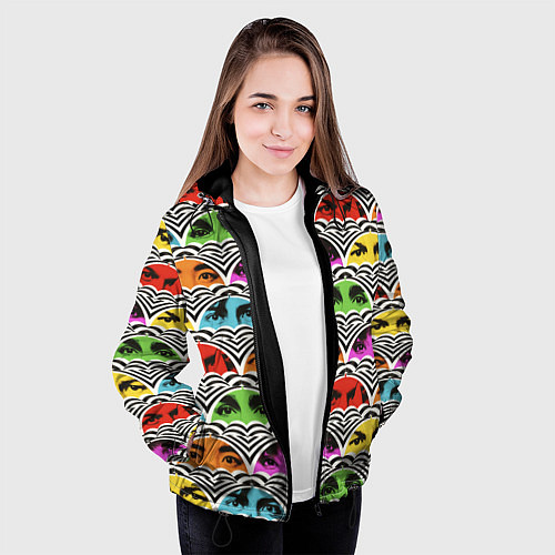 Женская куртка АКАДЕМИЯ АМБРЕЛЛА / 3D-Черный – фото 3