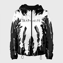 Куртка с капюшоном женская DEATH NOTE ТЕТРАДЬ СМЕРТИ, цвет: 3D-черный