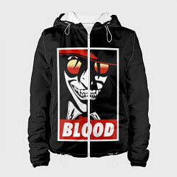 Куртка с капюшоном женская Hellsing, цвет: 3D-белый