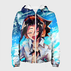 Куртка с капюшоном женская Шаман Кинг, цвет: 3D-белый