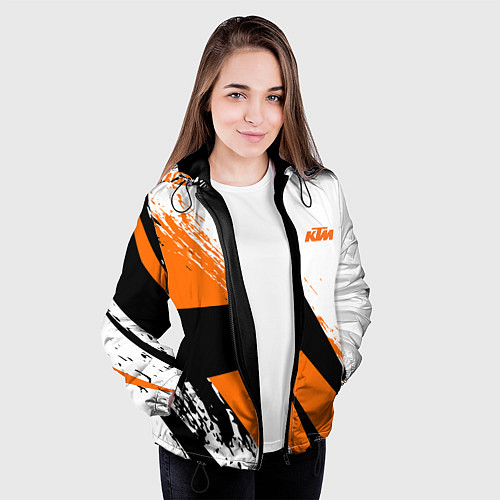 Женская куртка KTM КТМ Z / 3D-Черный – фото 3