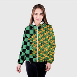 Куртка с капюшоном женская ТАНДЖИРО И ТОМИОКА, цвет: 3D-белый — фото 2