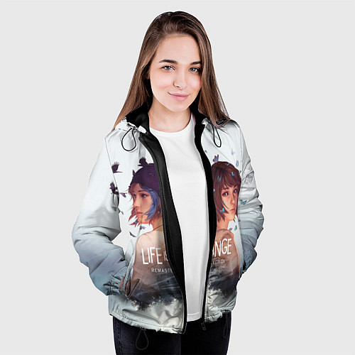 Женская куртка Life is strange Remaster / 3D-Черный – фото 3