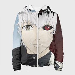 Куртка с капюшоном женская Сасаки Кен, цвет: 3D-белый