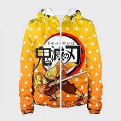 Куртка с капюшоном женская ЗЕНИЦУ ZENITSU, цвет: 3D-белый