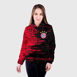 Куртка с капюшоном женская BAYERN MUNCHEN, цвет: 3D-черный — фото 2