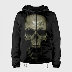 Куртка с капюшоном женская SKULL, цвет: 3D-черный