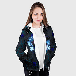Куртка с капюшоном женская Genshin Impact - Rosaria, цвет: 3D-белый — фото 2