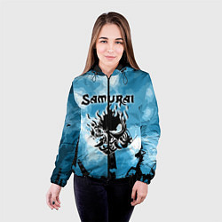 Куртка с капюшоном женская SAMURAI KING 2077, цвет: 3D-черный — фото 2