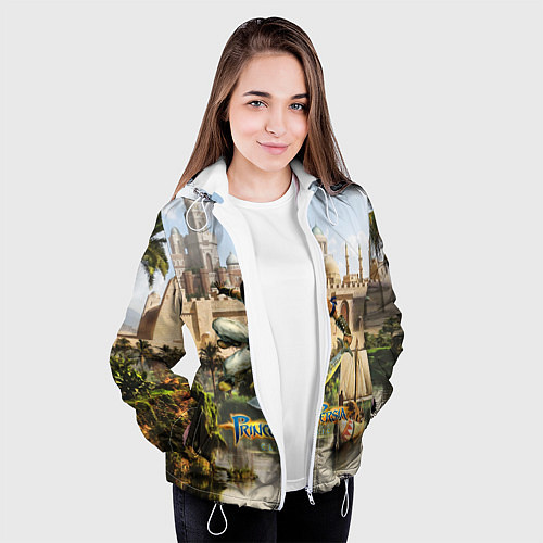 Женская куртка Принц Персии классика / 3D-Белый – фото 3