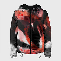 Куртка с капюшоном женская MAY, цвет: 3D-черный