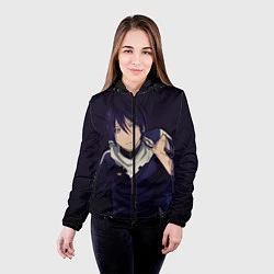 Куртка с капюшоном женская Ято Бездомный бог, цвет: 3D-черный — фото 2