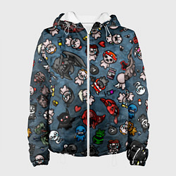 Куртка с капюшоном женская Узор Исаака, цвет: 3D-белый