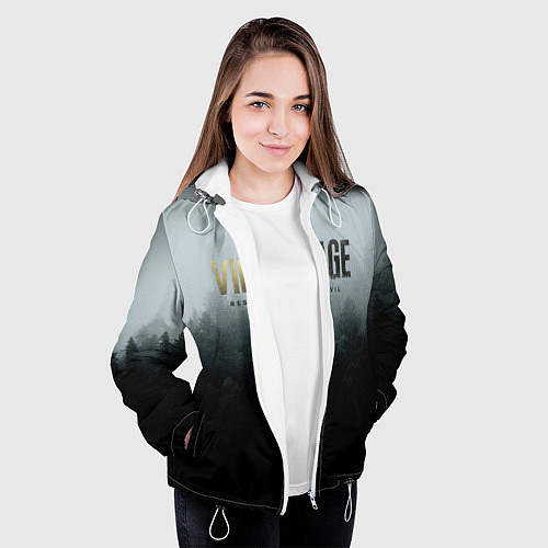 Женская куртка Resident Evil Village / 3D-Белый – фото 3