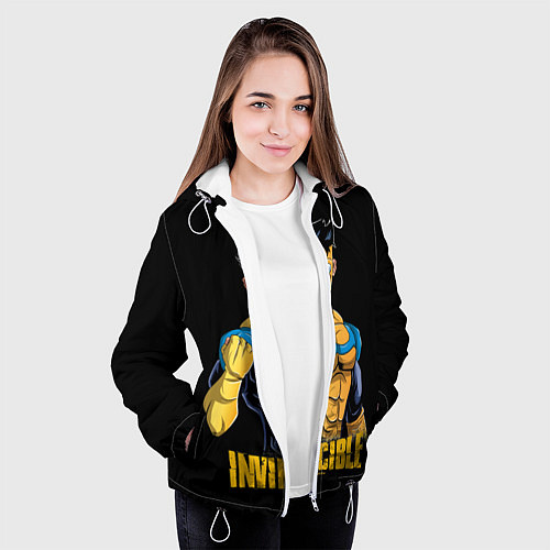 Женская куртка Mark Grayson Invincible / 3D-Белый – фото 3