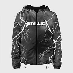 Женская куртка METALLICA РАЗРЯД МОЛНИИ