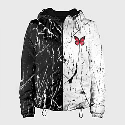 Женская куртка ЧБ ГРАНЖ RED BUTTERFLY Z