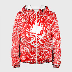 Куртка с капюшоном женская Samurai, цвет: 3D-белый