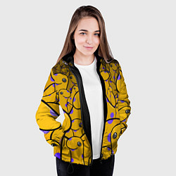 Куртка с капюшоном женская Nessy, цвет: 3D-черный — фото 2