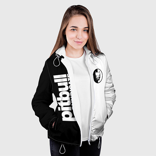 Женская куртка PITBULL SYNDICATE ПИТБУЛЬ / 3D-Белый – фото 3