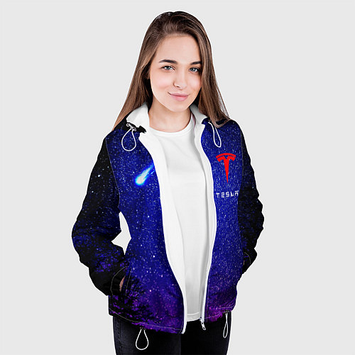 Женская куртка TESLA КОМЕТА / 3D-Белый – фото 3