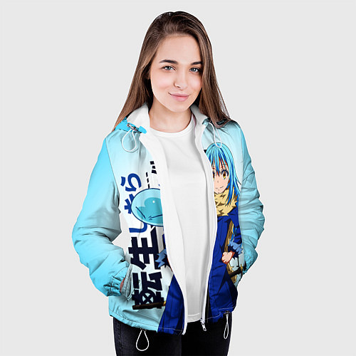 Женская куртка Римуру Темпест, TenSura / 3D-Белый – фото 3