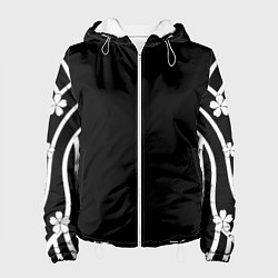 Куртка с капюшоном женская КАВАРАГИ СЕНДЖУ БРАХМА, цвет: 3D-белый