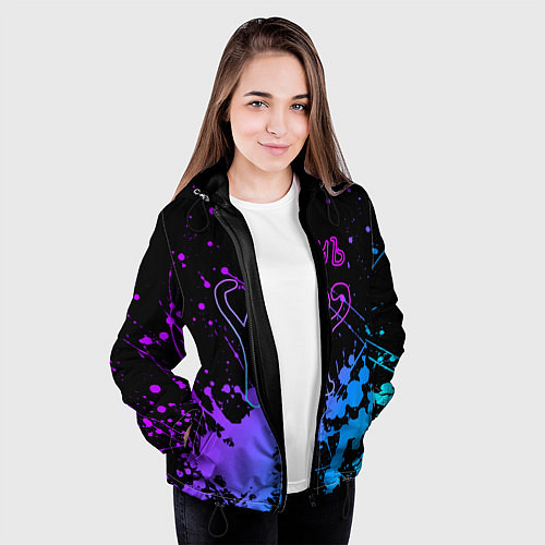 Женская куртка Ъуъ съука / 3D-Черный – фото 3