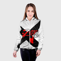 Куртка с капюшоном женская МЯZГАТЬ, цвет: 3D-белый — фото 2