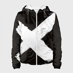 Куртка с капюшоном женская МЯZGАТЬ, цвет: 3D-белый