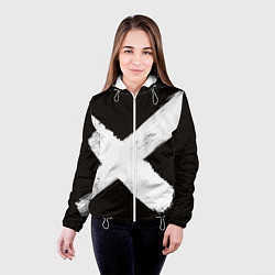 Куртка с капюшоном женская МЯZGАТЬ, цвет: 3D-белый — фото 2