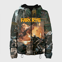 Куртка с капюшоном женская Far Cry 6 gameplay art, цвет: 3D-черный