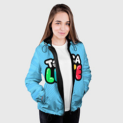 Куртка с капюшоном женская Toca Life: Logo, цвет: 3D-черный — фото 2