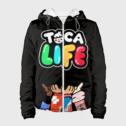 Куртка с капюшоном женская Toca Life: Friends, цвет: 3D-белый