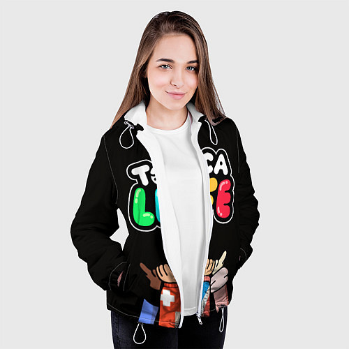 Женская куртка Toca Life: Friends / 3D-Белый – фото 3
