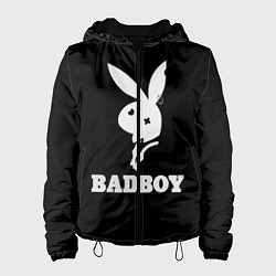 Куртка с капюшоном женская BAD BOY секси, цвет: 3D-черный