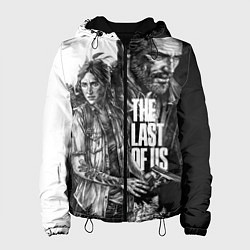 Куртка с капюшоном женская THE LAST OF US ЧЁРНО БЕЛЫЙ, цвет: 3D-черный