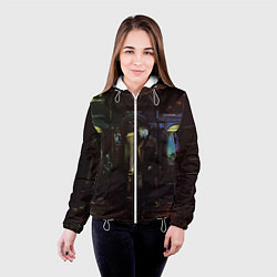 Куртка с капюшоном женская MARKUL SENSE OF HUMAN, цвет: 3D-белый — фото 2