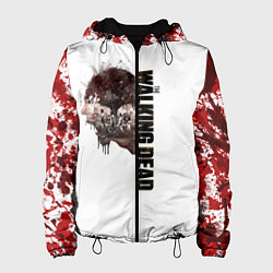 Куртка с капюшоном женская Ходячие Мертвецы 11, цвет: 3D-черный