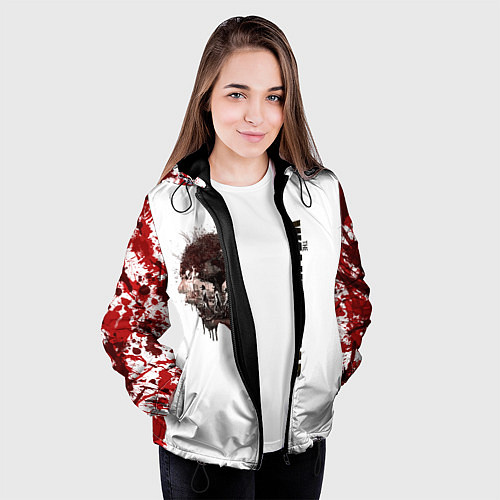 Женская куртка Ходячие Мертвецы 11 / 3D-Черный – фото 3