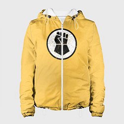 Куртка с капюшоном женская Имперские кулаки цвет легиона 7, цвет: 3D-белый